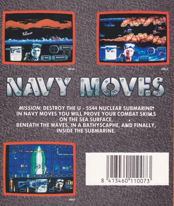 Navy Moves (S) (1988) (Trainer) box cover back